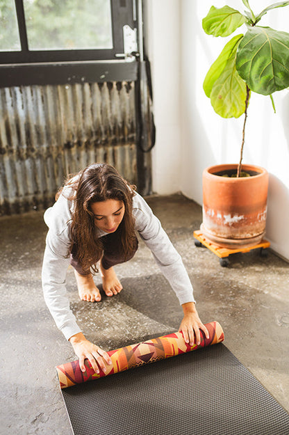 Tapis de yoga Yune Léopard 5 mm